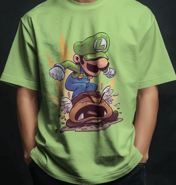 Salto Legendario oversized T-shirt -green