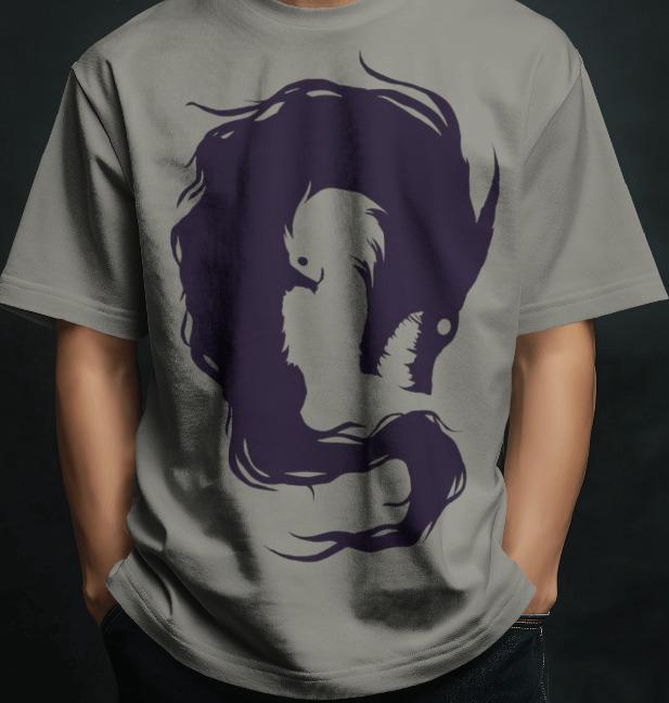 Sombra Salvaje oversized T-shirt - gris